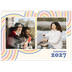 Calendario A3 orizzontale  — Strisce retro [copertina]