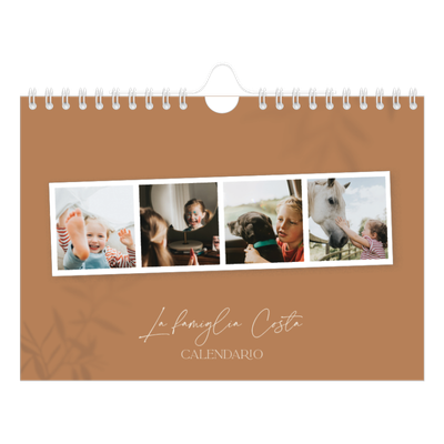 Calendario fotografico A5 — Con i piedi per terra [copertina]