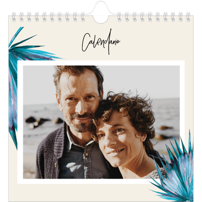 Calendari quadrati — Fiori dipinti [copertina]