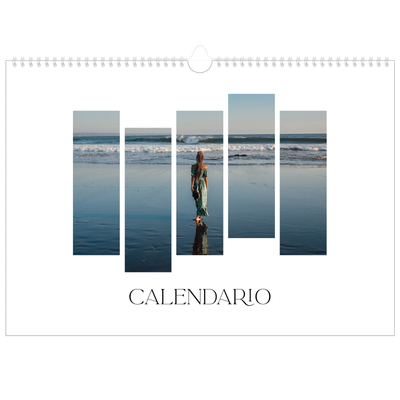 Calendario A3 orizzontale  — Mosaici di viaggio [copertina]