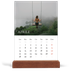 Calendario con supporto in legno verticale  — Graziato semplice [Aprile]