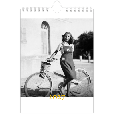Calendario fotografico A5 — Stile tradizionale [copertina]