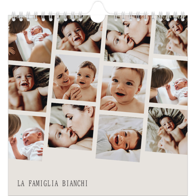 Calendari quadrati — Ricordi in movimento [copertina]