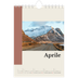 Calendario fotografico A5 — Vedute del mondo [Aprile]
