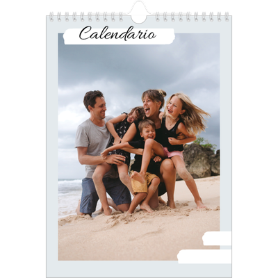 Calendario personalizzato A4 — Toni spenti [copertina]