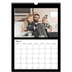 Calendario A3 verticale — Margine nero [Marzo]