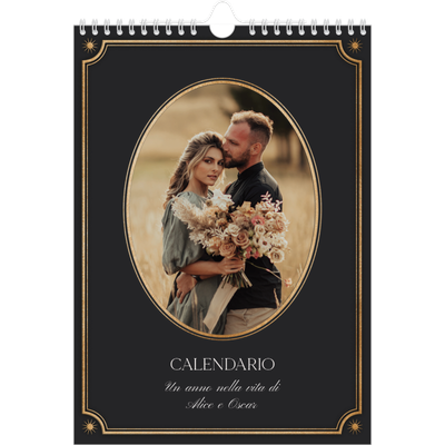 Calendario personalizzato A4 — Classico vintage [copertina]