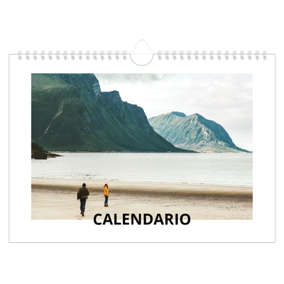 Calendario fotografico A4 — White space [copertina]