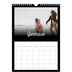 Calendario personalizzato A4 — Minimale nero [Gennaio]
