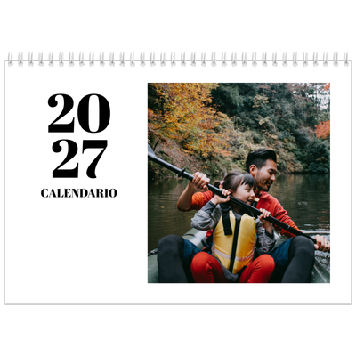 Calendario A4 Doppio — Serif e momenti [copertina]