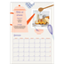 Calendario A3 verticale — Un anno di ricette [Gennaio]