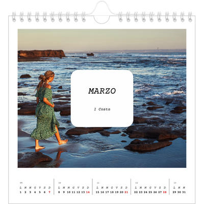 Calendari quadrati — Tutta la storia [Marzo]