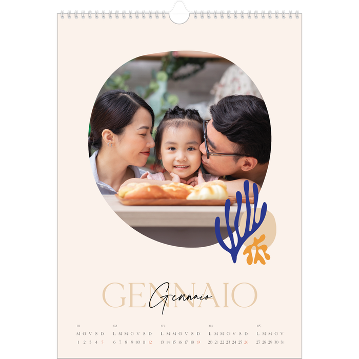 Calendario Da Parete 2025 Personalizzato - Formato A3, 13 Pagine, Con Le Tue Foto - Foto 5