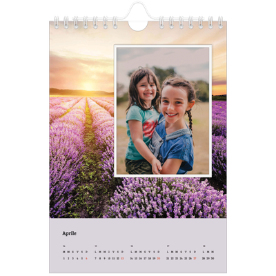 Calendario fotografico A5 — Quattro stagioni [Aprile]