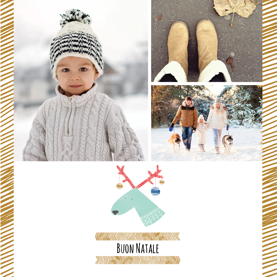 Biglietti — Renna artigianale