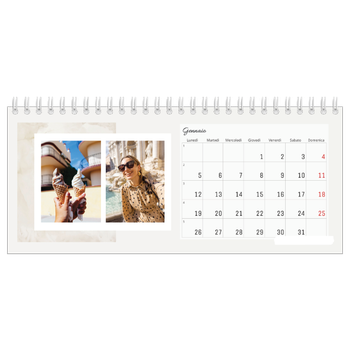 Calendario Fotografico da Tavolo — Toni spenti