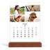 Calendario con supporto in legno verticale  — Disposizioni fotografiche [copertina]