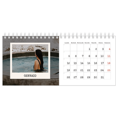 Calendari da tavolo — La selezione ritratti [Gennaio]