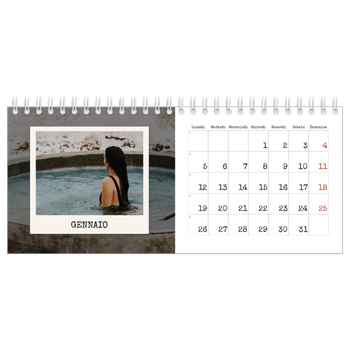Calendario Fotografico da Tavolo — La selezione ritratti