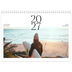 Calendario A4 Doppio — Tramonti e surf [copertina]