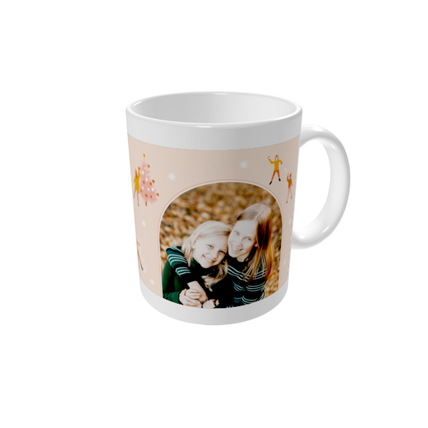 Tazze personalizzate — Angelo della neve e sci