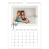 Calendario personalizzato A4 — Cornice trasparente [Aprile]
