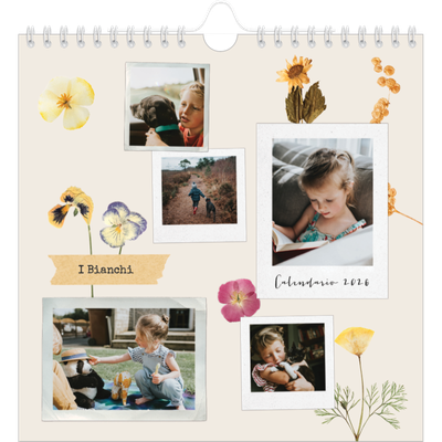 Calendari quadrati — Scrapbooking vintage [copertina]