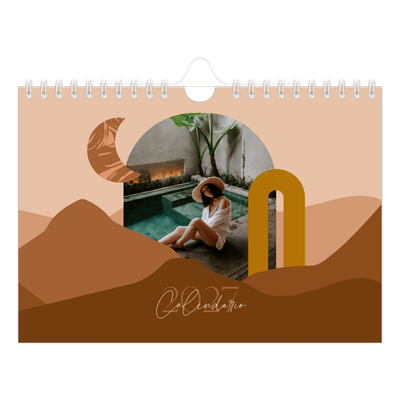 Calendario fotografico A5 — Montagne [copertina]