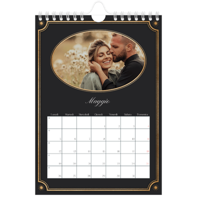 Calendario fotografico A5 — Classico vintage [copertina]