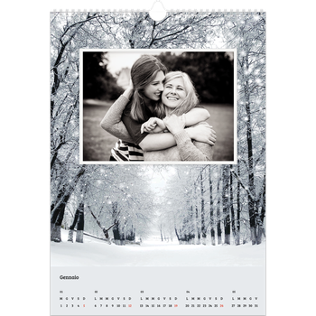 Calendario personalizzato A3 — Quattro stagioni