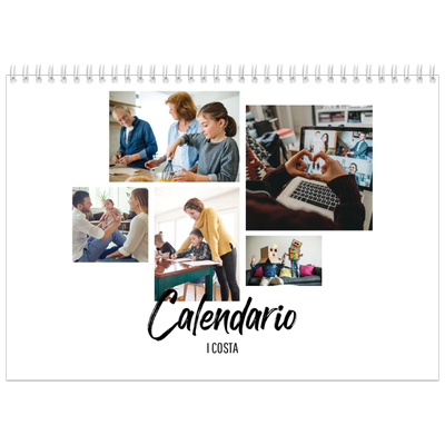 Calendario A4 Doppio — Questo sono io [copertina]