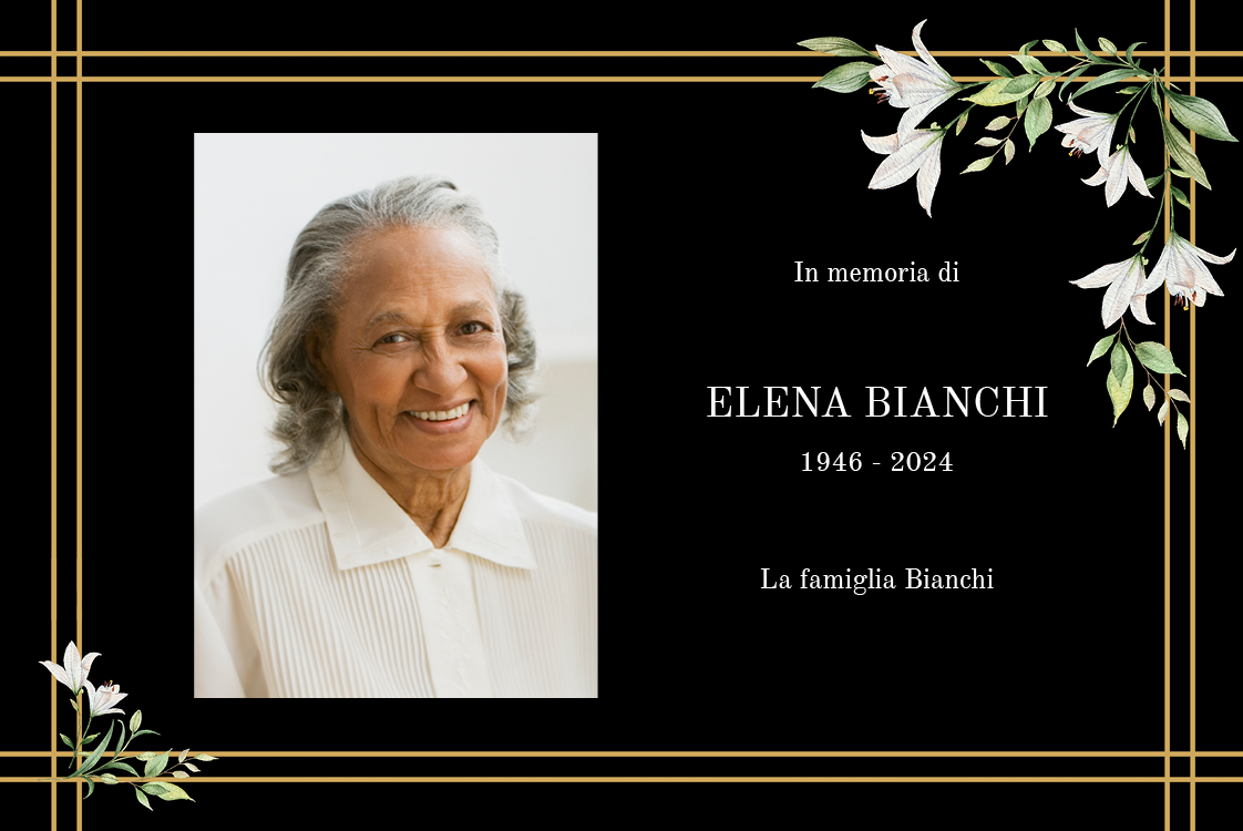 Biglietti di ringraziamento — Floral frames