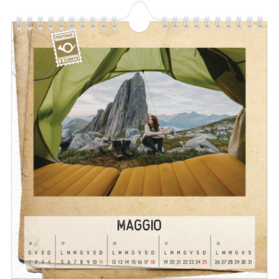 Calendari quadrati — Parts unknown [copertina]