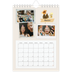 Calendario fotografico A5 — Scrapbooking vintage [Marzo]