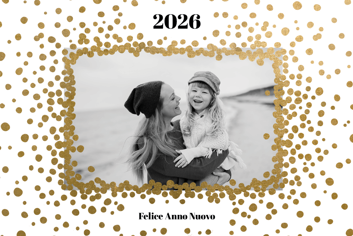 Biglietti — Coriandoli d'oro