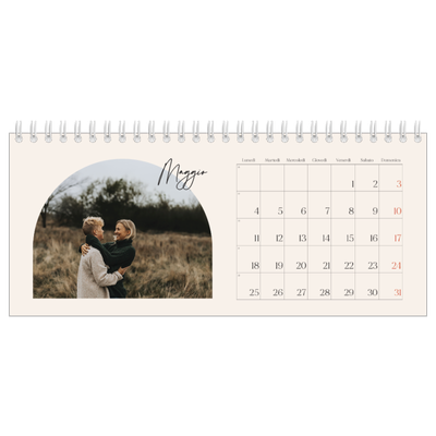 Calendari da tavolo — Ricordi ad arco [copertina]