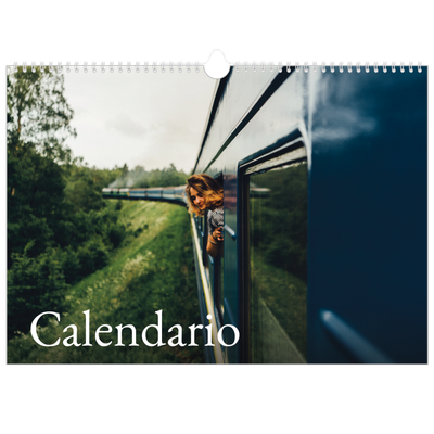 Calendario A3 orizzontale  — Graziato semplice [copertina]