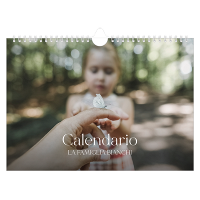 Calendario fotografico A4 — Dodici grandi mesi [copertina]