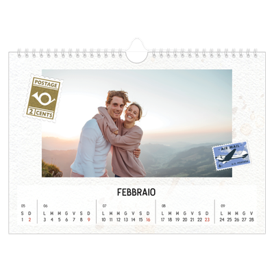 Calendario fotografico A4 — Parts unknown [Febbraio]
