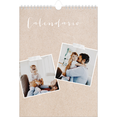 Calendario personalizzato A4 — Calendario di ritagli [copertina]