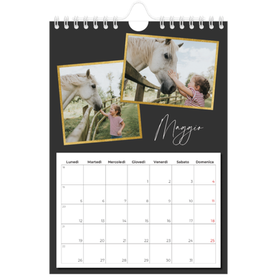 Calendario fotografico A5 — Tanti ricordi [copertina]