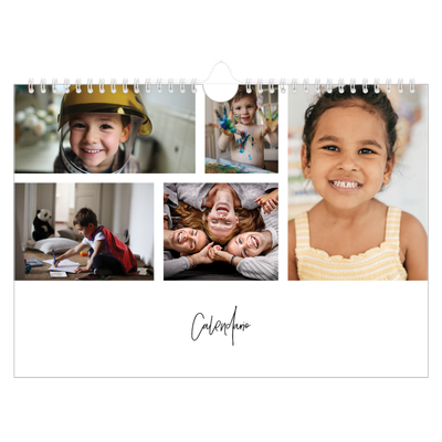 Calendario fotografico A4 — Disposizioni fotografiche [copertina]