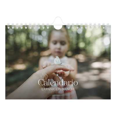 Calendario fotografico A5 — Dodici grandi mesi [copertina]