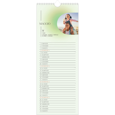 Calendario da cucina  — Sfumature astrologiche [copertina]