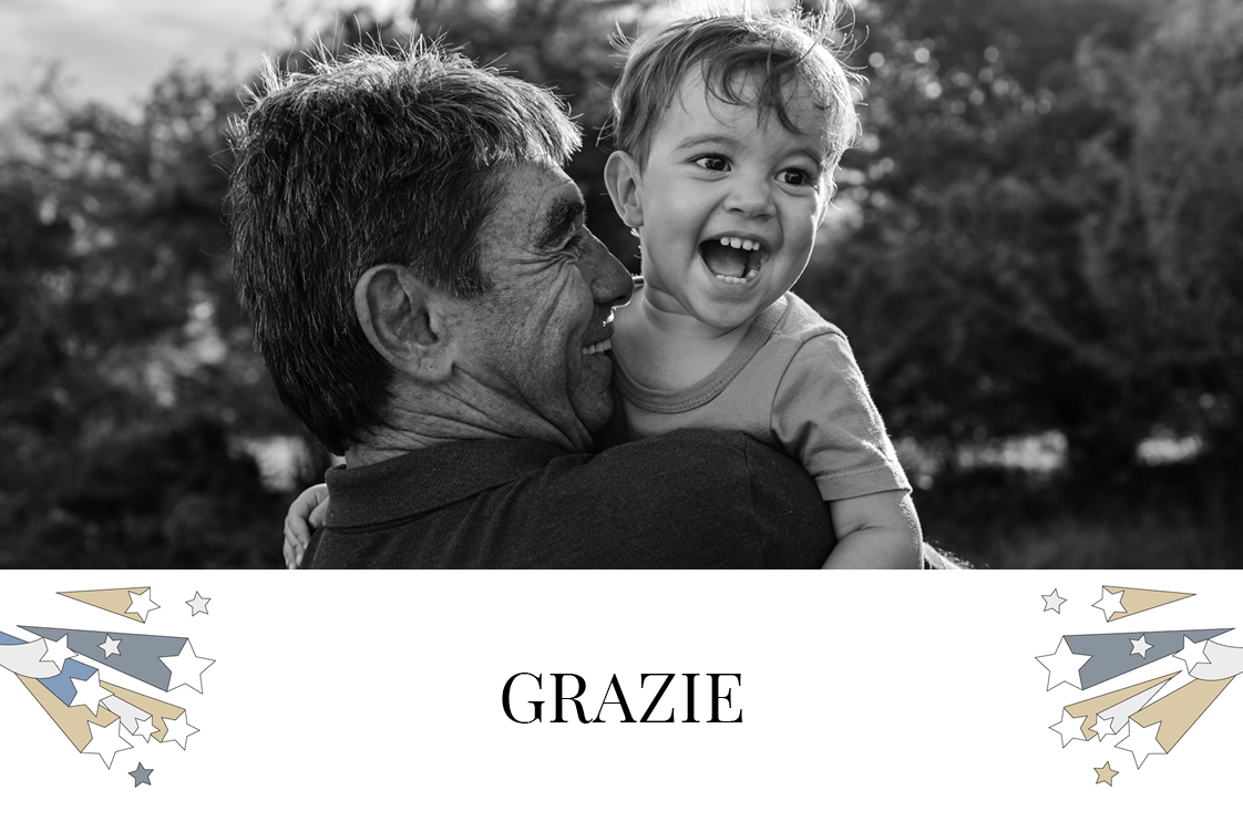 Biglietti di ringraziamento — Gratitudine stellata