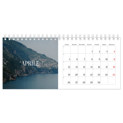 Calendari da tavolo — Fuga infinita [Aprile]