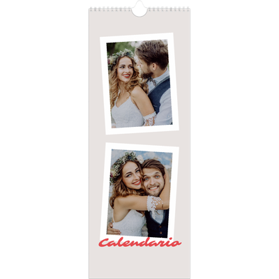 Calendario da cucina  — Firmato in cremisi [copertina]