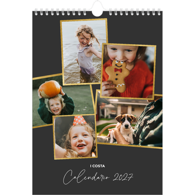 Calendario personalizzato A4 — Tanti ricordi [copertina]