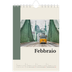 Calendario fotografico A5 — Vedute del mondo [Febbraio]