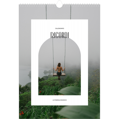 Calendario A3 verticale — L'arco aperto [copertina]